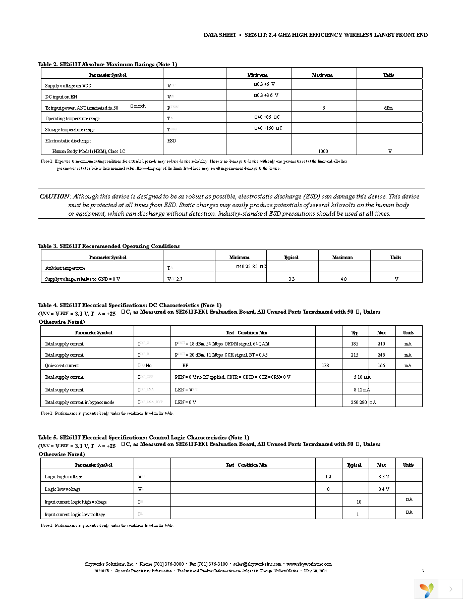 SE2611T-R Page 3