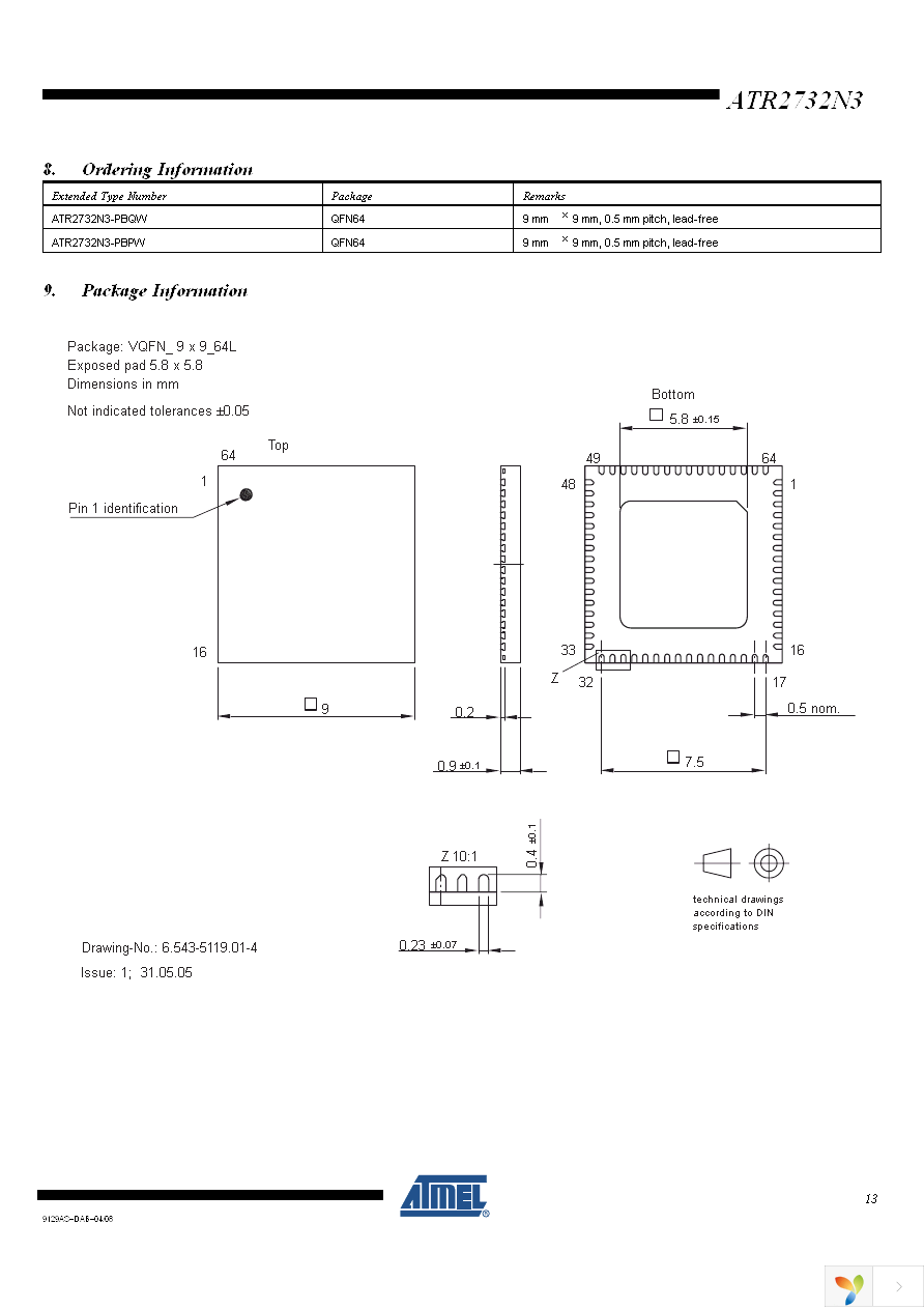 ATR2732N3-PBQW Page 13