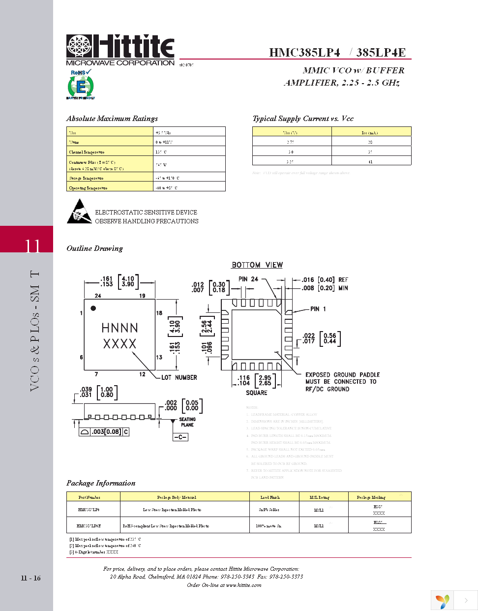 HMC385LP4E Page 5