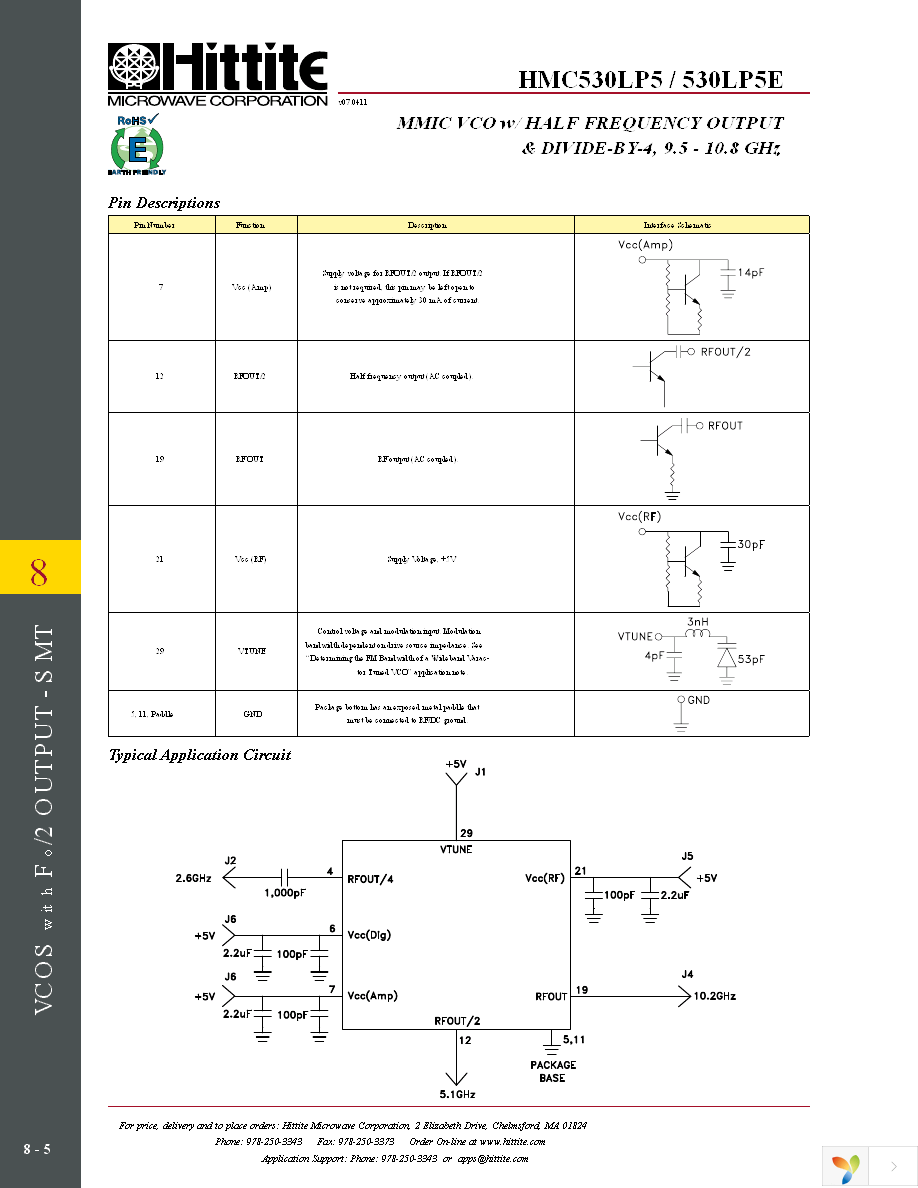 HMC530LP5E Page 7