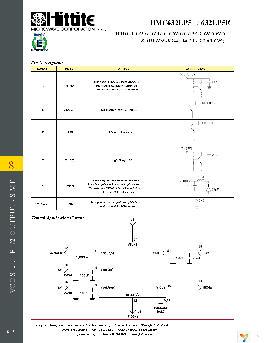 HMC632LP5E Page 7