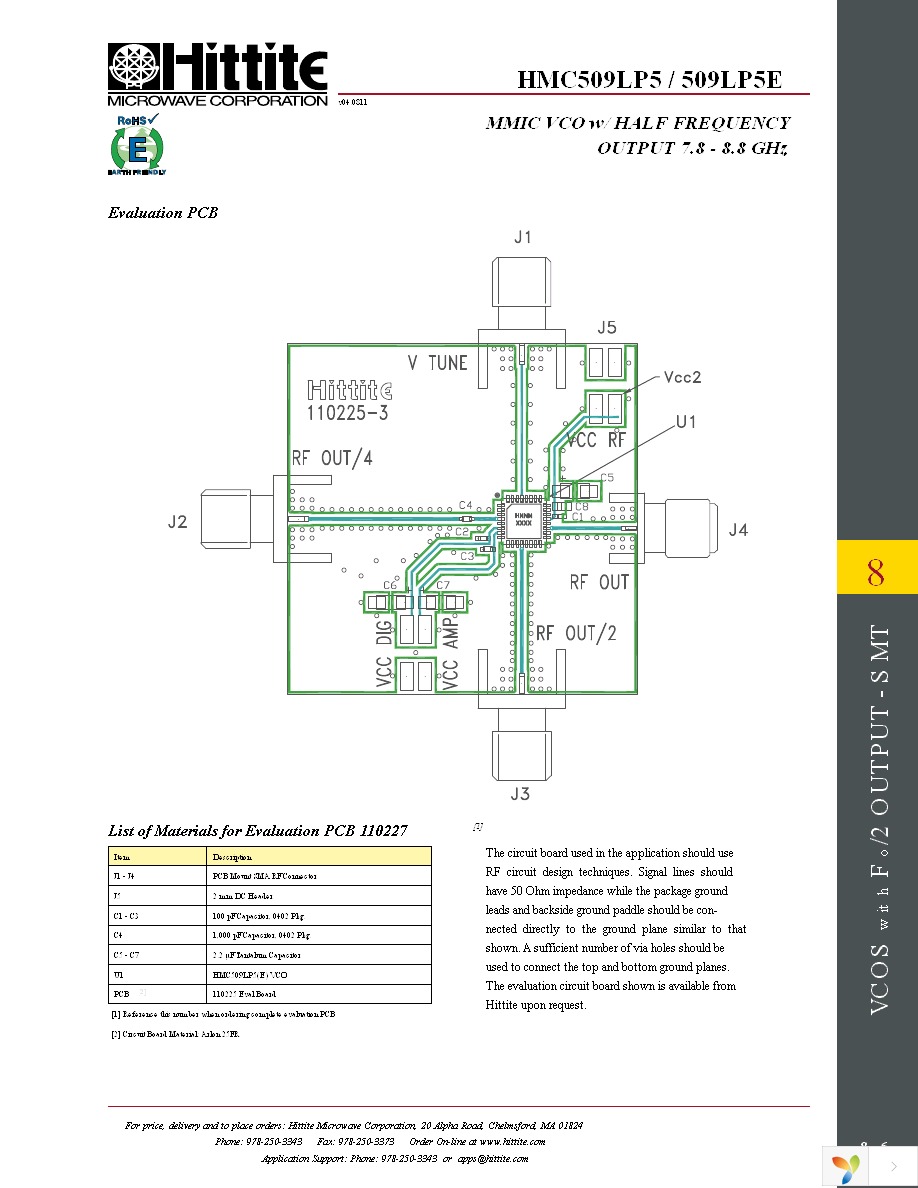 HMC509LP5E Page 8