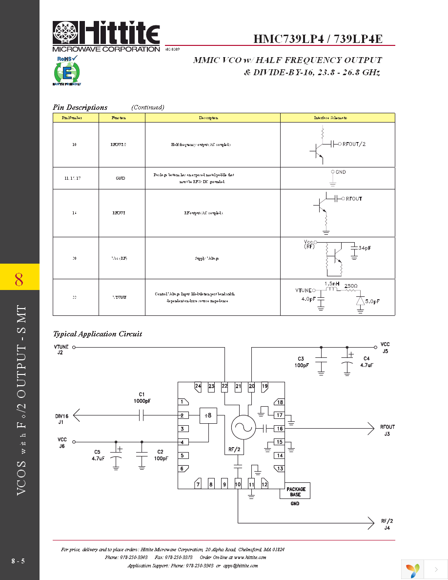 HMC739LP4E Page 7