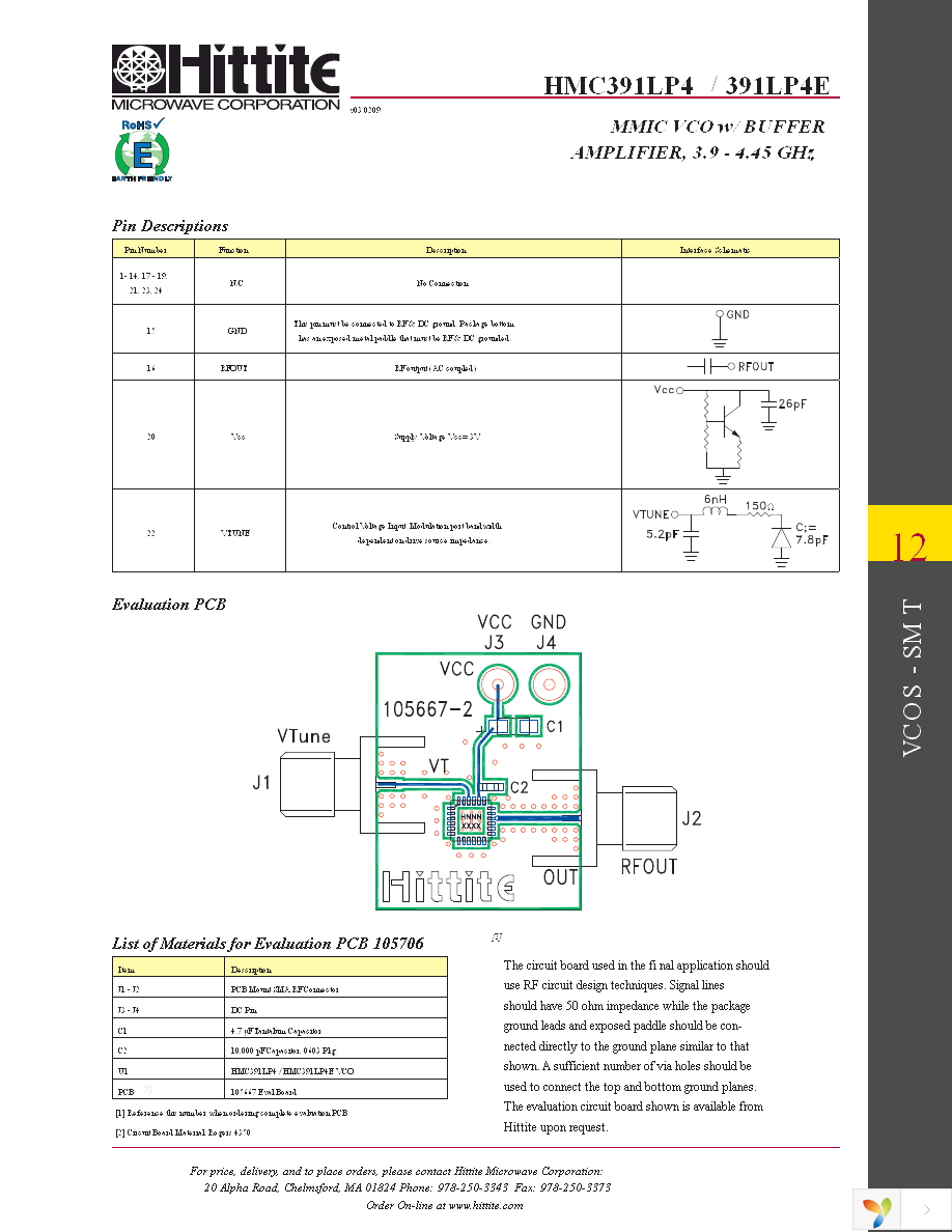 HMC391LP4E Page 6