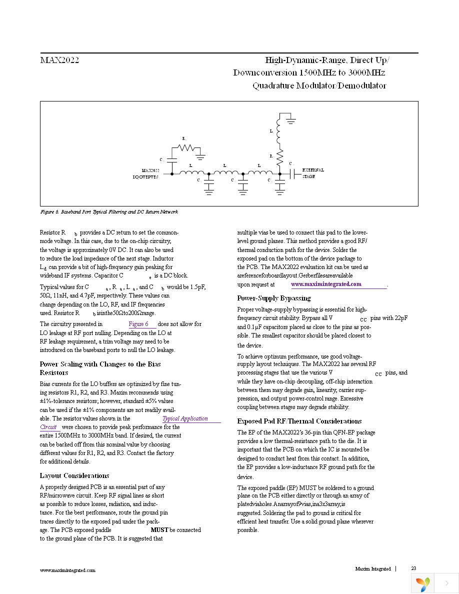 MAX2022ETX+ Page 23