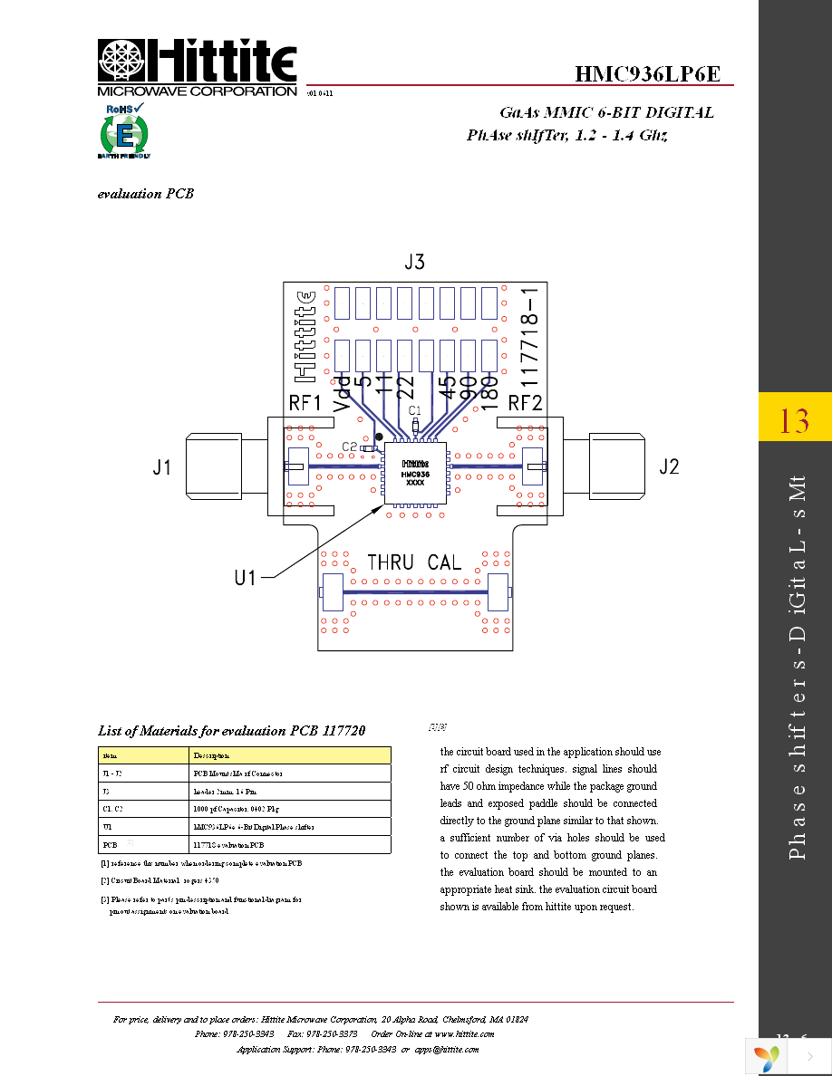 HMC936LP6E Page 8