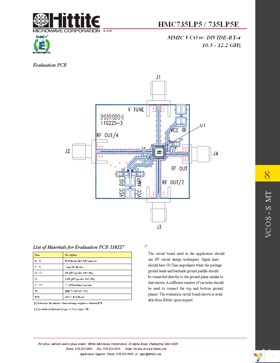 HMC735LP5E Page 8