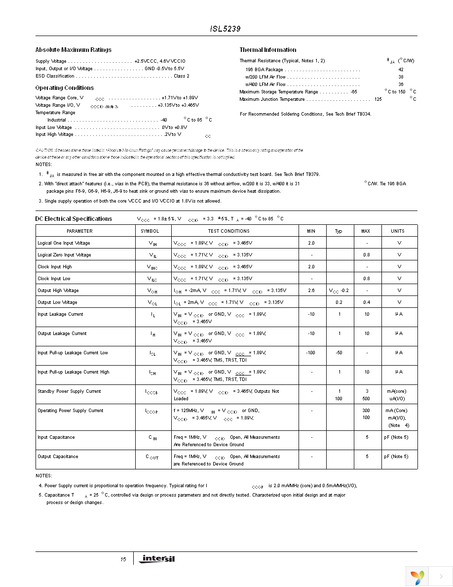 ISL5239KIZ Page 15