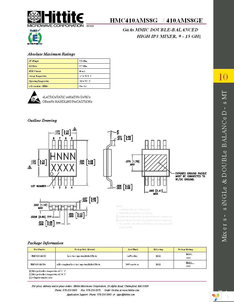 HMC410AMS8GE Page 6