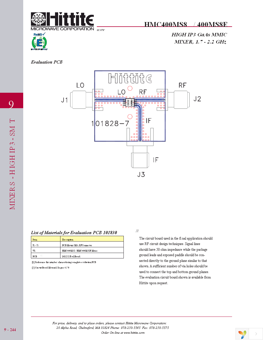 HMC400MS8E Page 9