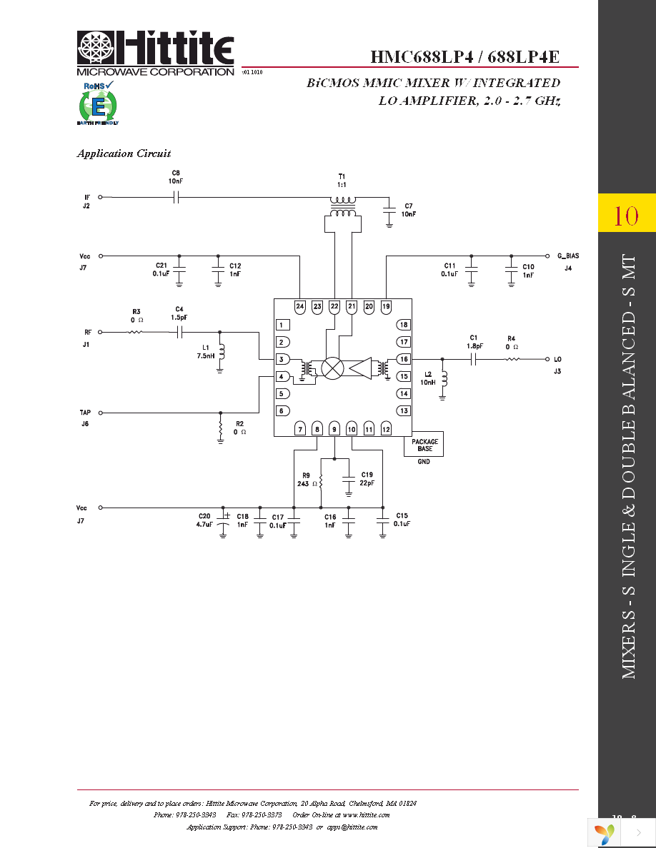 HMC688LP4E Page 10