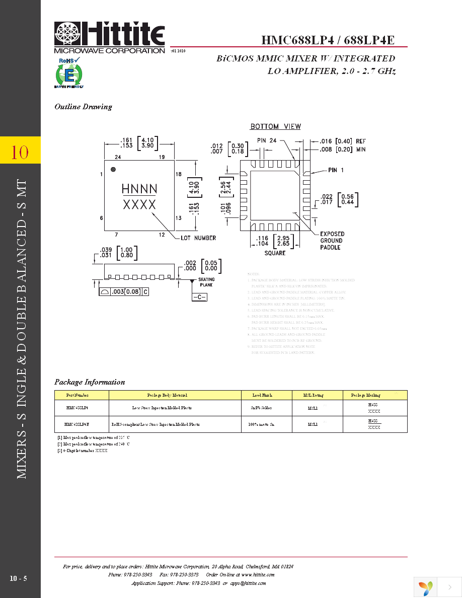 HMC688LP4E Page 7