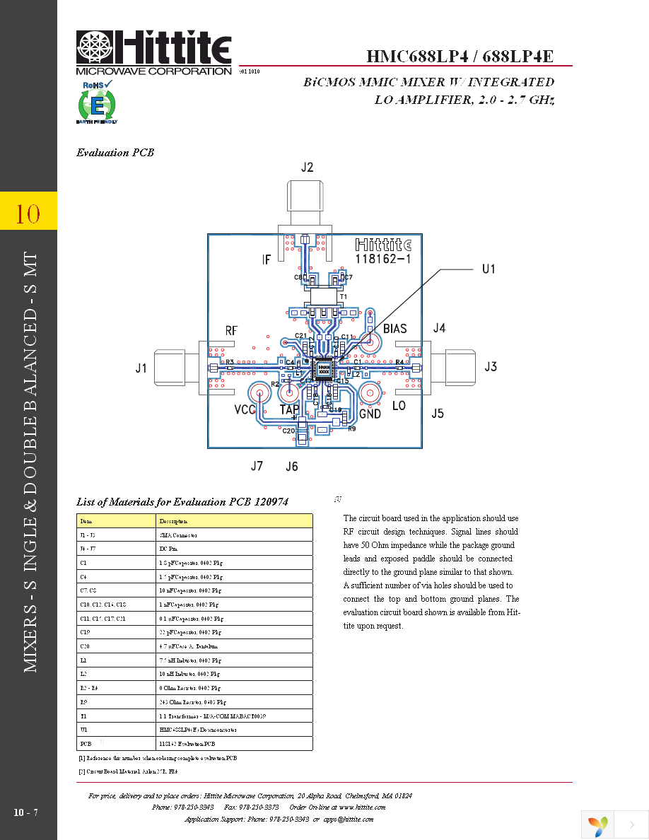 HMC688LP4E Page 9