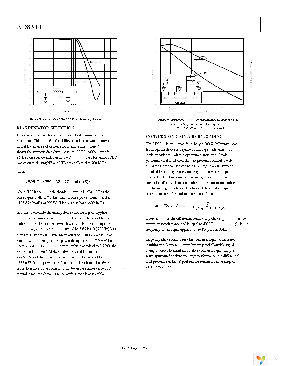 AD8344ACPZ-REEL7 Page 16