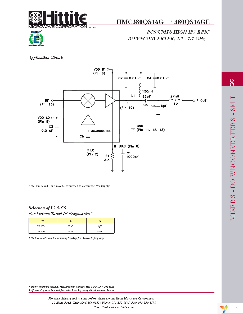 HMC380QS16GE Page 10