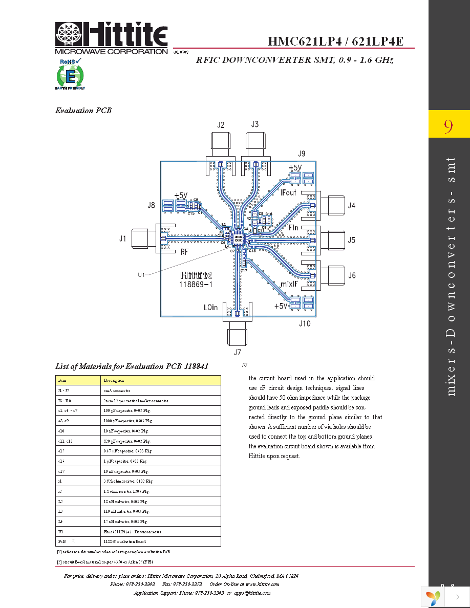 HMC621LP4E Page 10