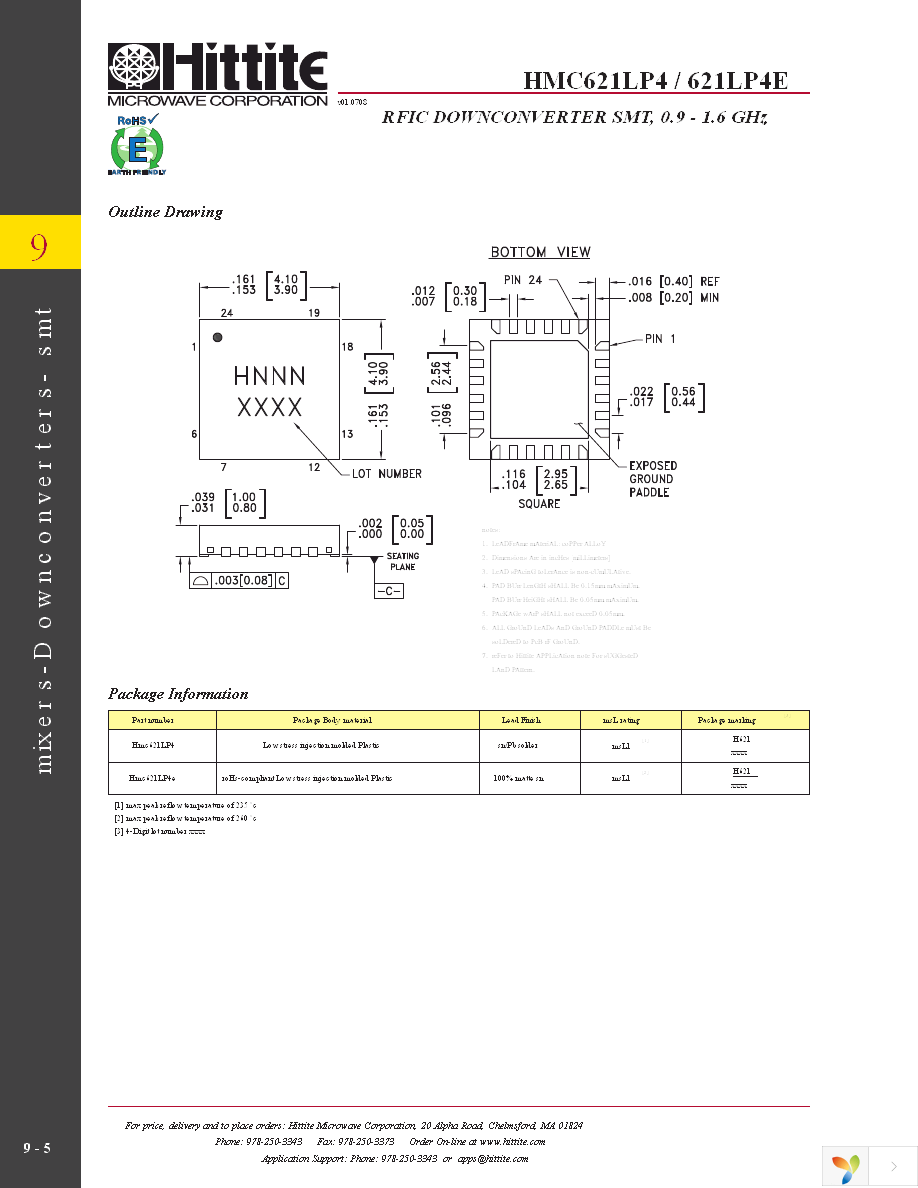 HMC621LP4E Page 7