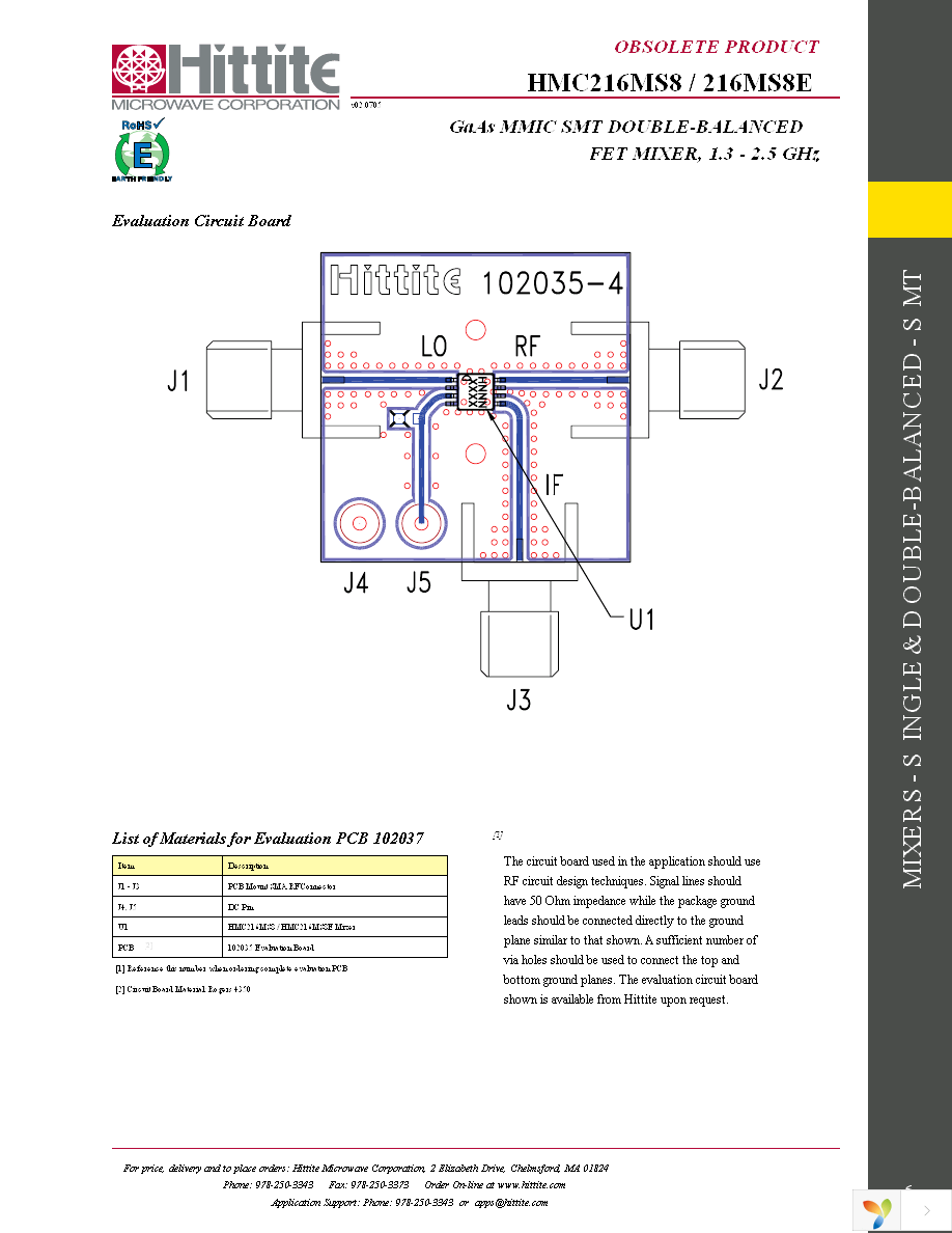 HMC216MS8E Page 8