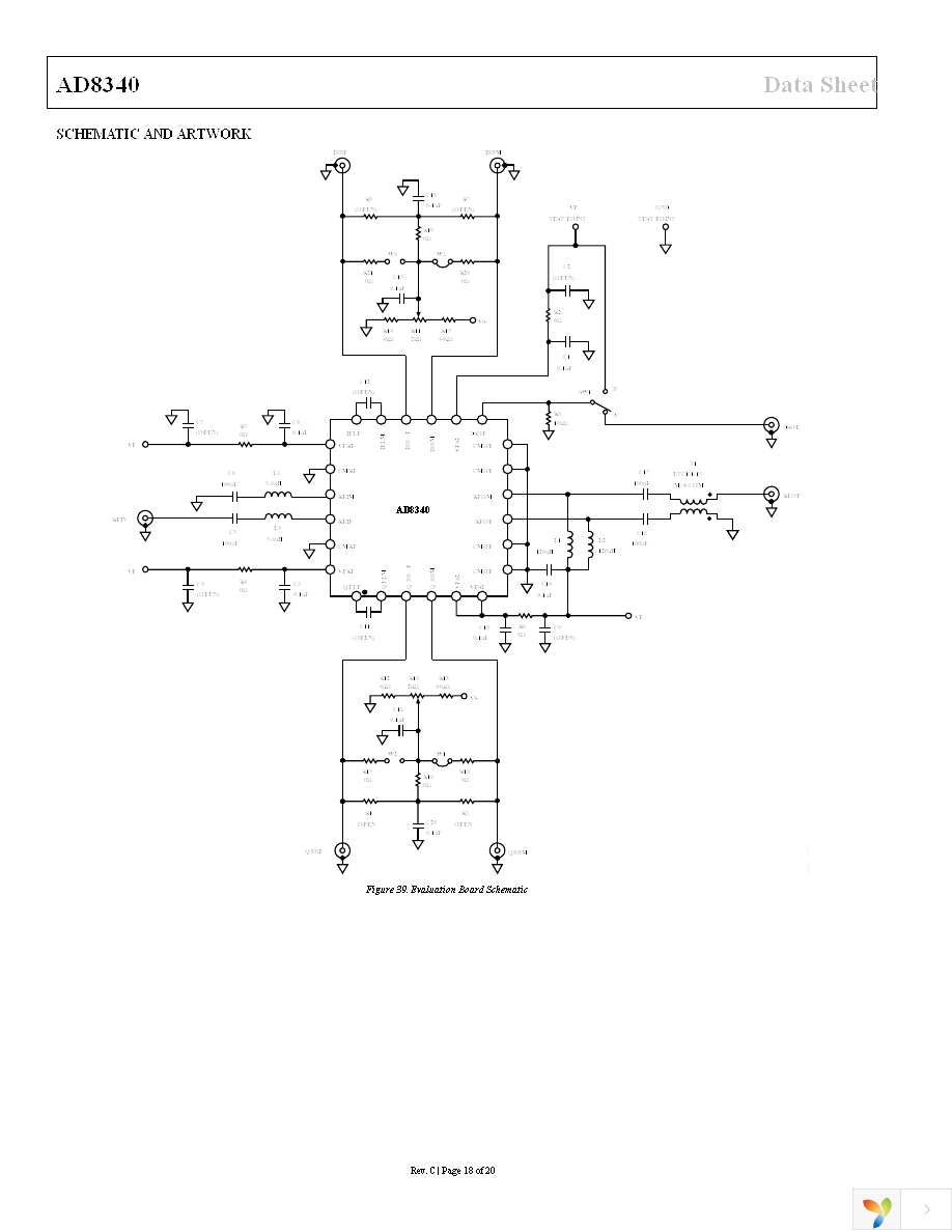 AD8340ACPZ-REEL7 Page 18