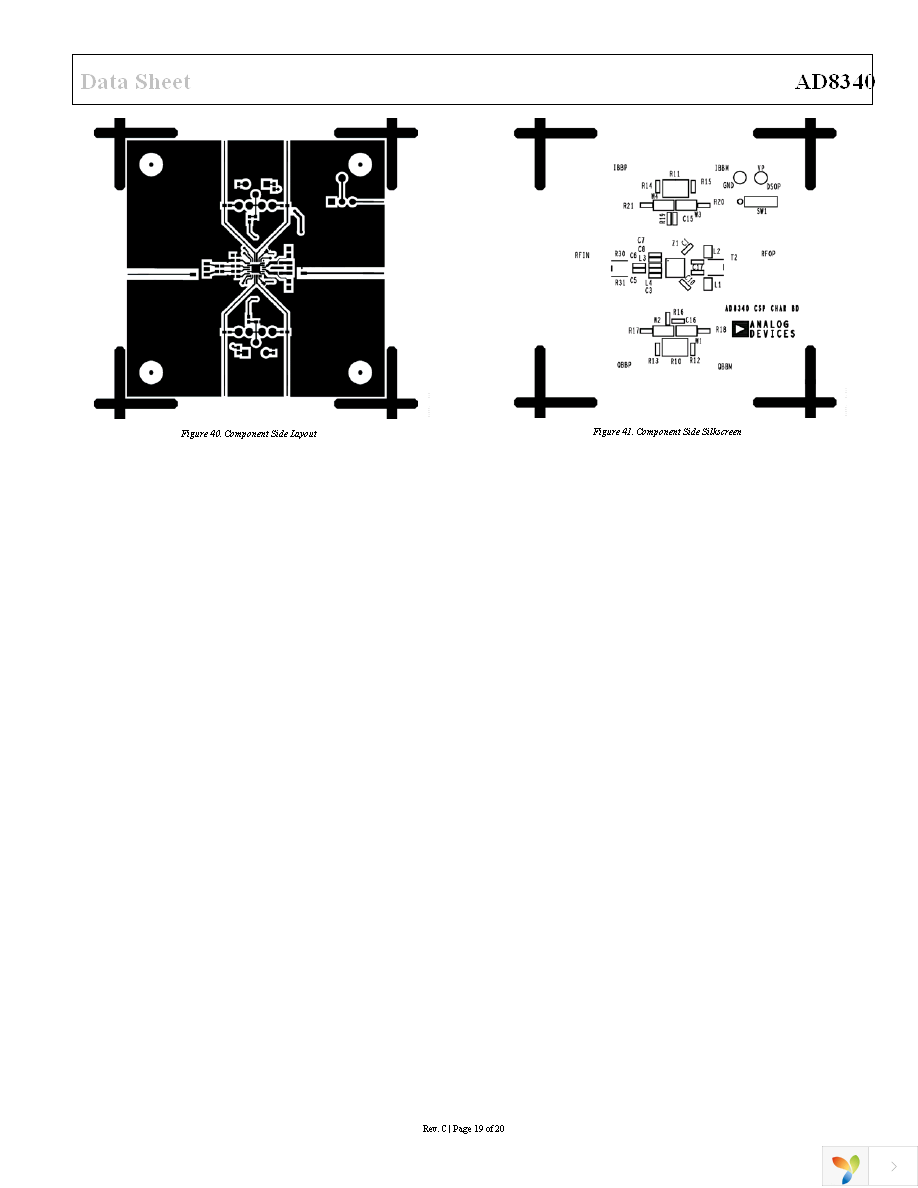 AD8340ACPZ-REEL7 Page 19