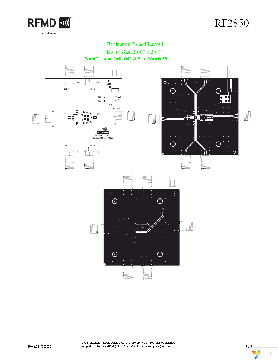 RF2850TR7 Page 7