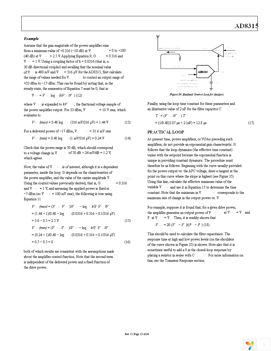 AD8315ACPZ-REEL7 Page 15