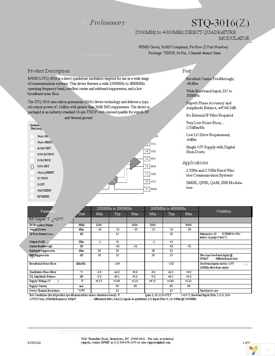 STQ-3016 Page 1