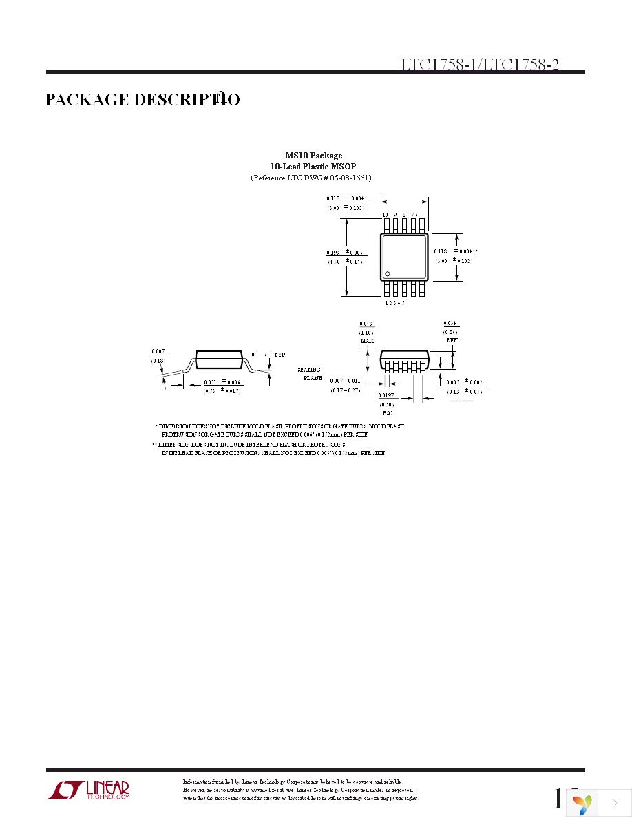 LTC1758-2EMS Page 15