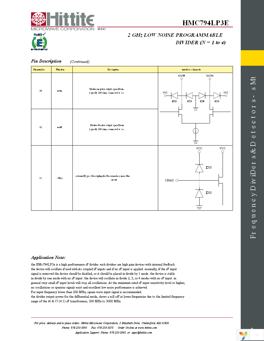 HMC794LP3E Page 10