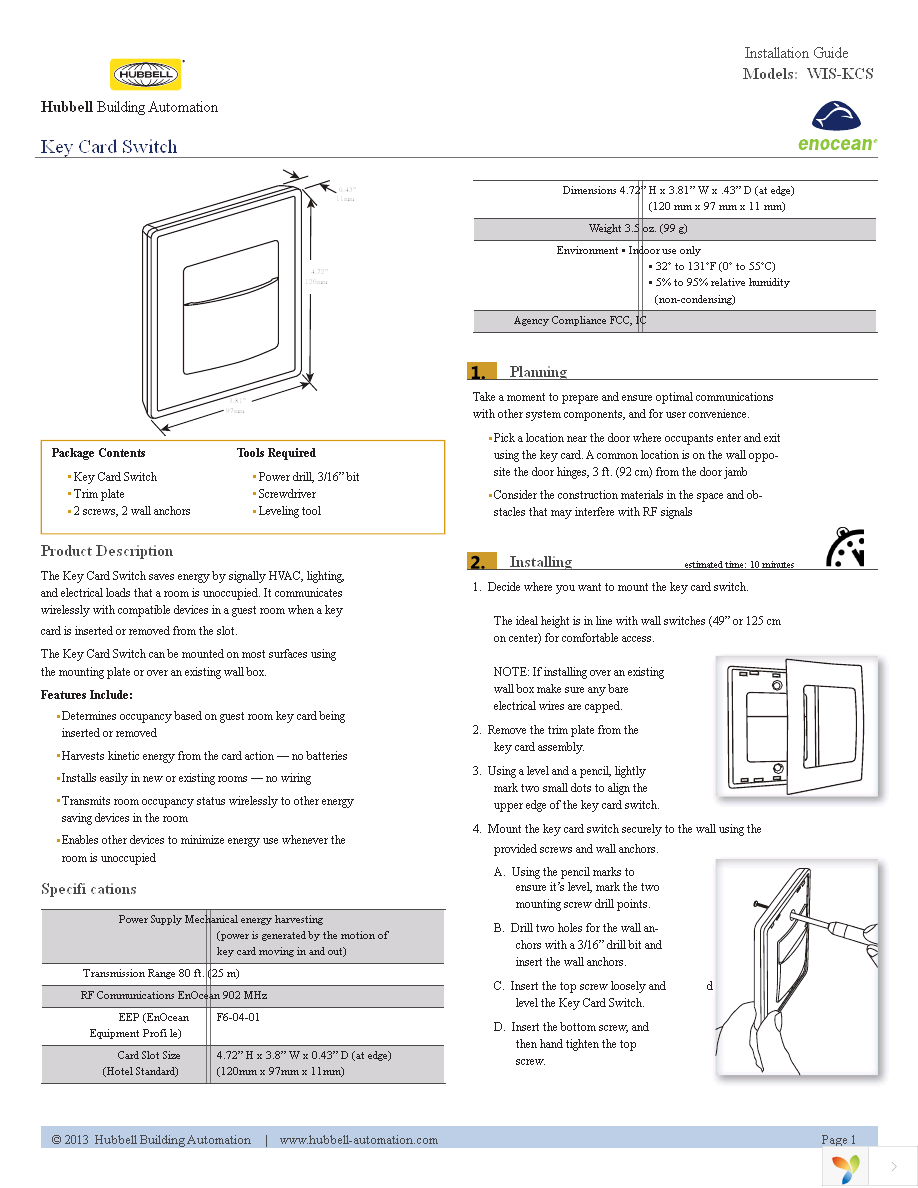 WIS-KCS-WH Page 1