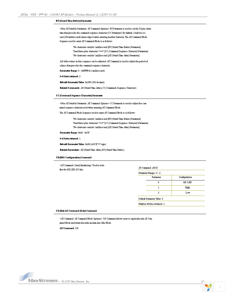 XC09-009PKTI-RA Page 24