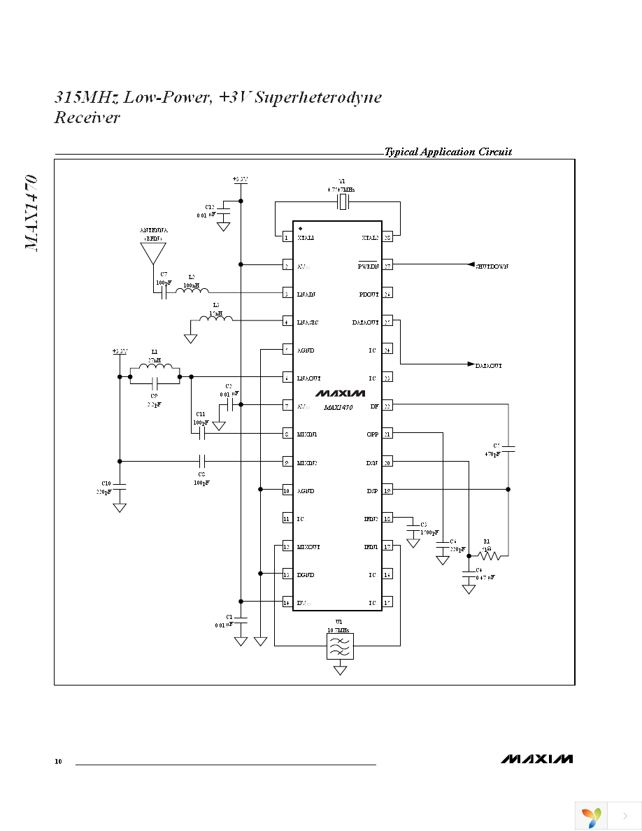 MAX1470EUI+ Page 10