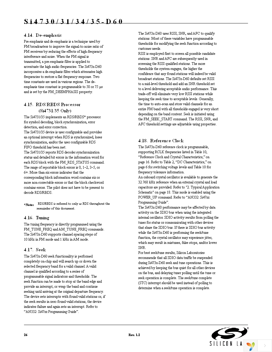 SI4730-D60-GM Page 26