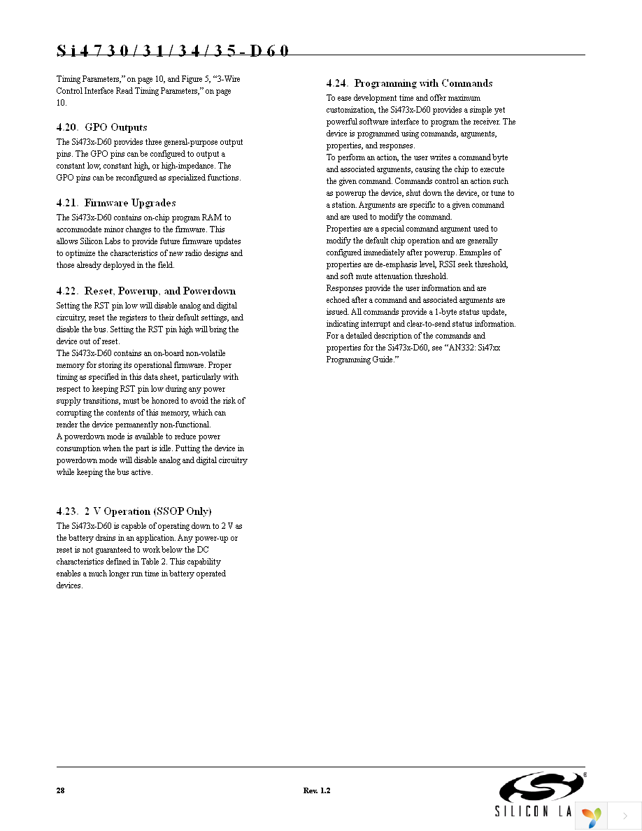 SI4730-D60-GM Page 28