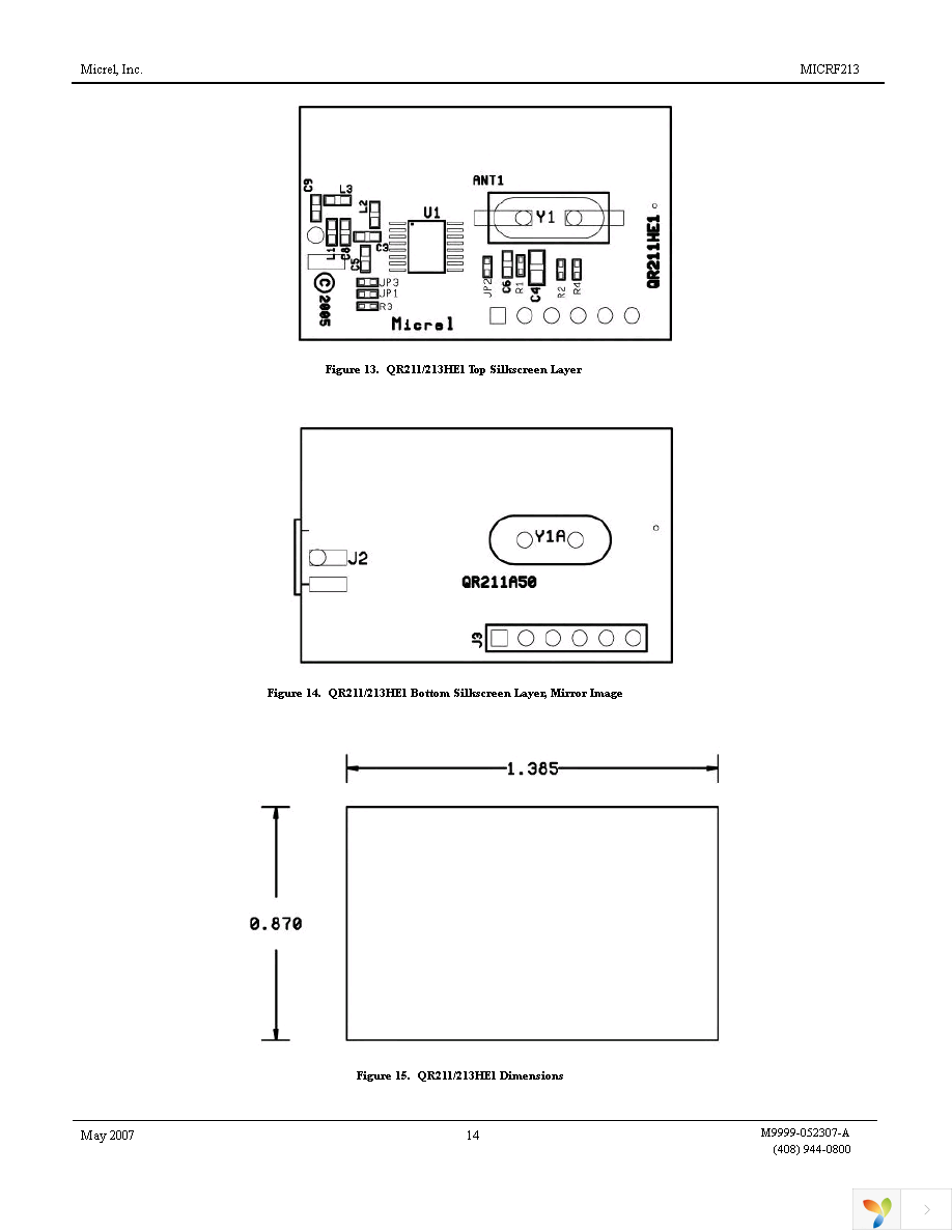 MICRF213AYQS Page 14