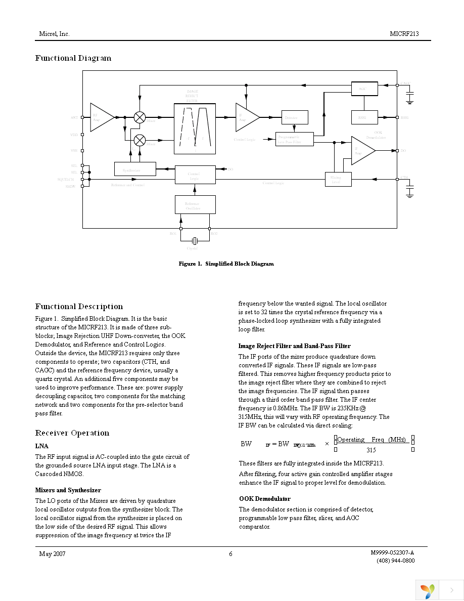 MICRF213AYQS Page 6