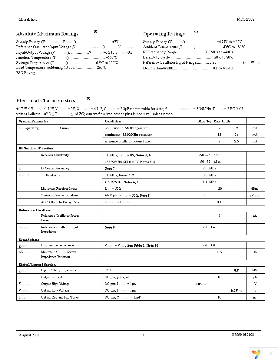 MICRF008YM Page 3