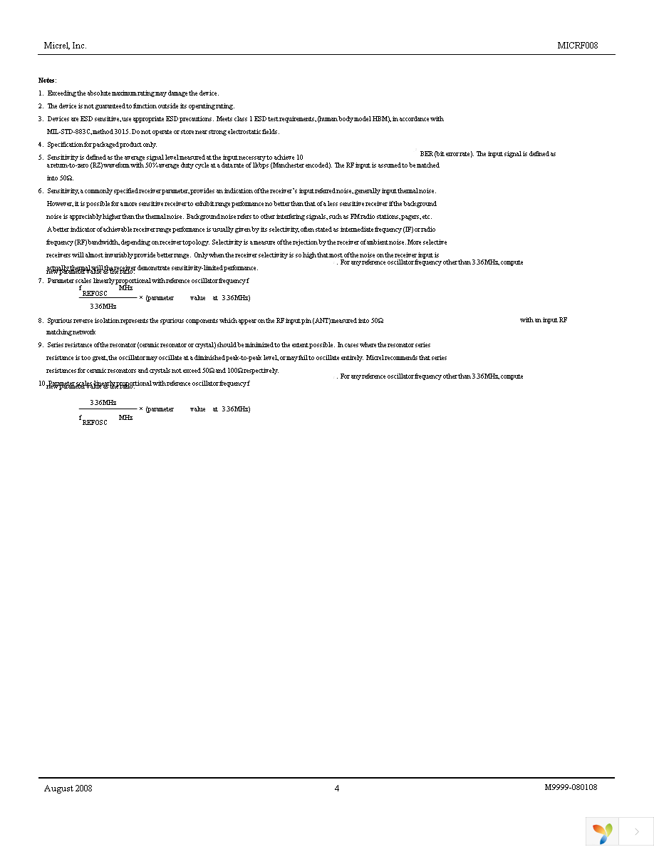 MICRF008YM Page 4