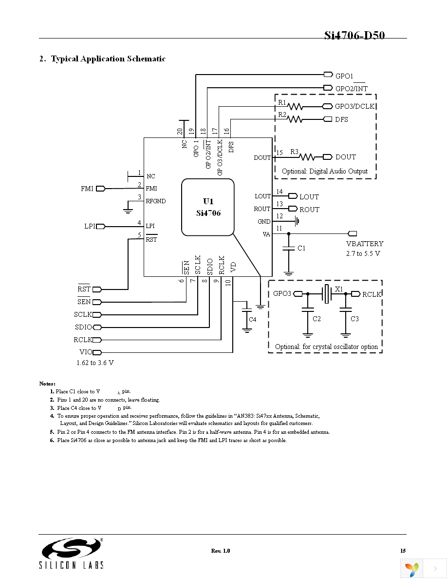 SI4706-D50-GM Page 15
