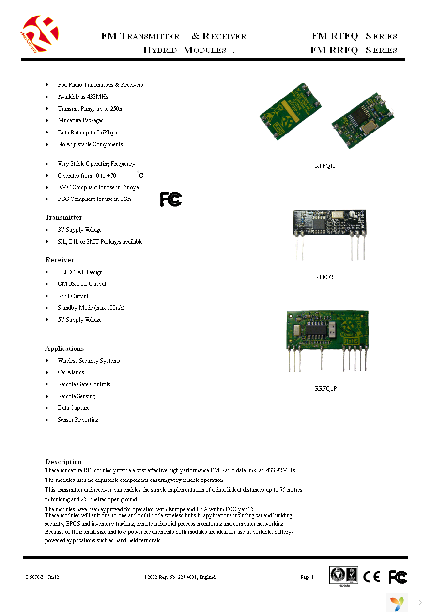 FM-RRFQ1-433P Page 1