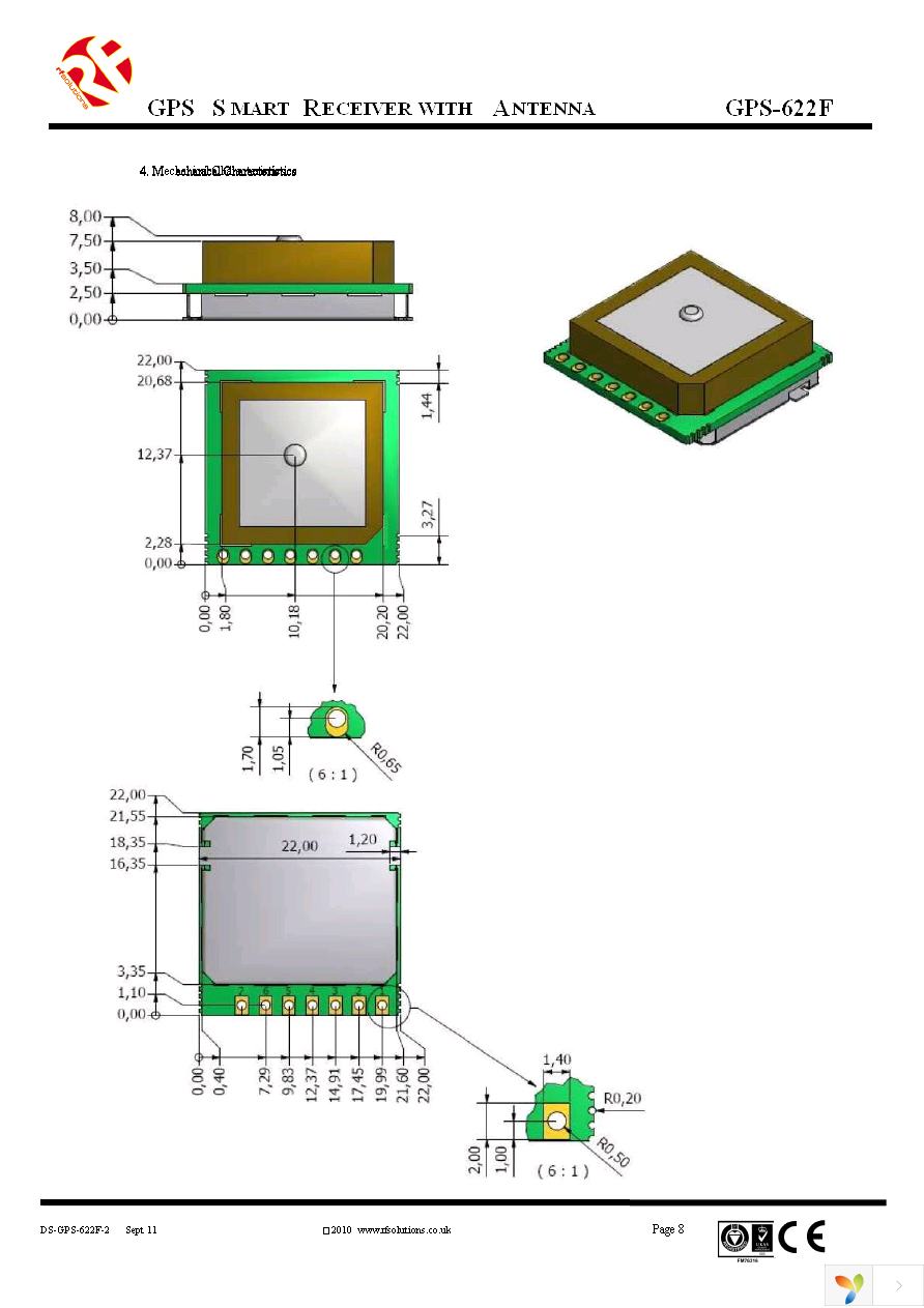 GPS-622F Page 8