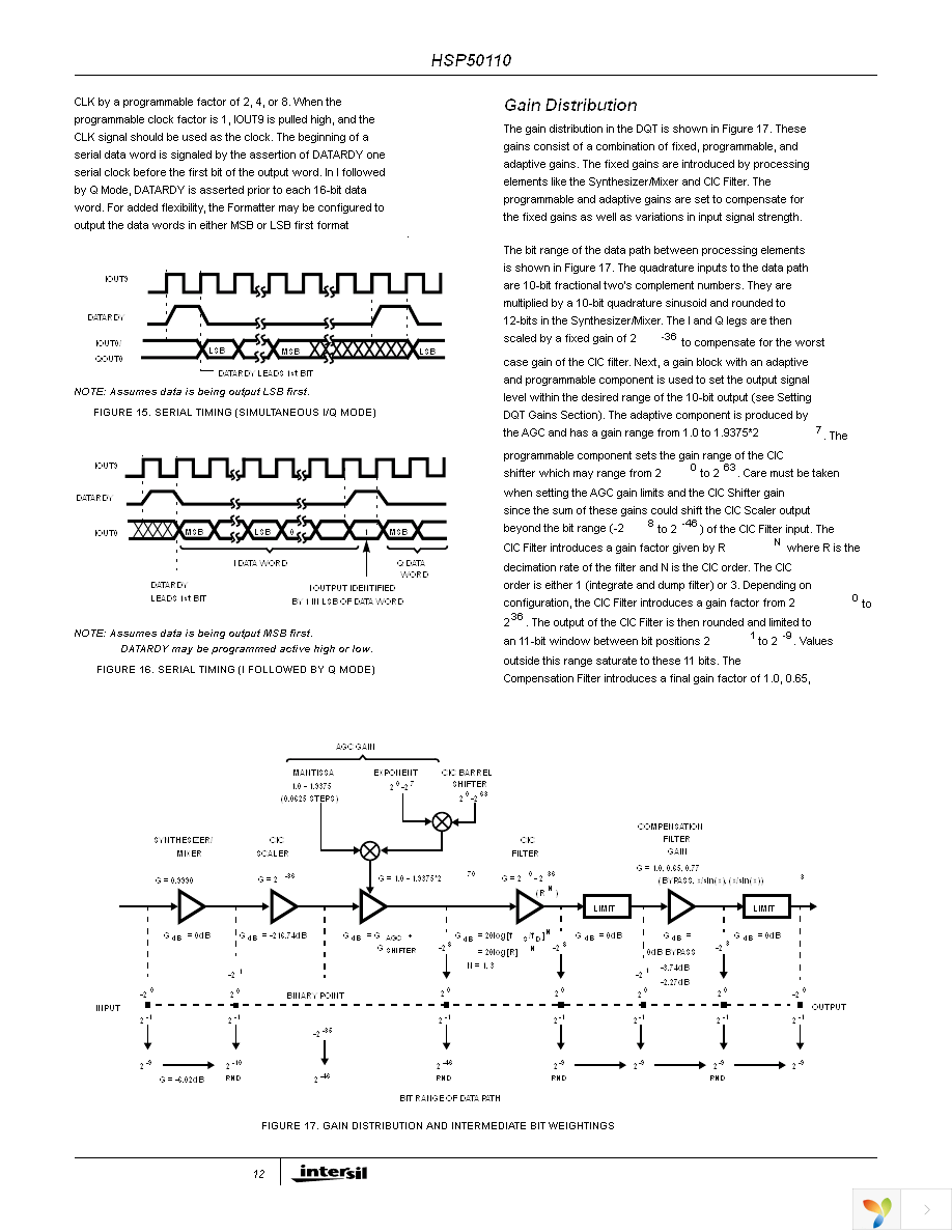 HSP50110JC-52Z Page 12