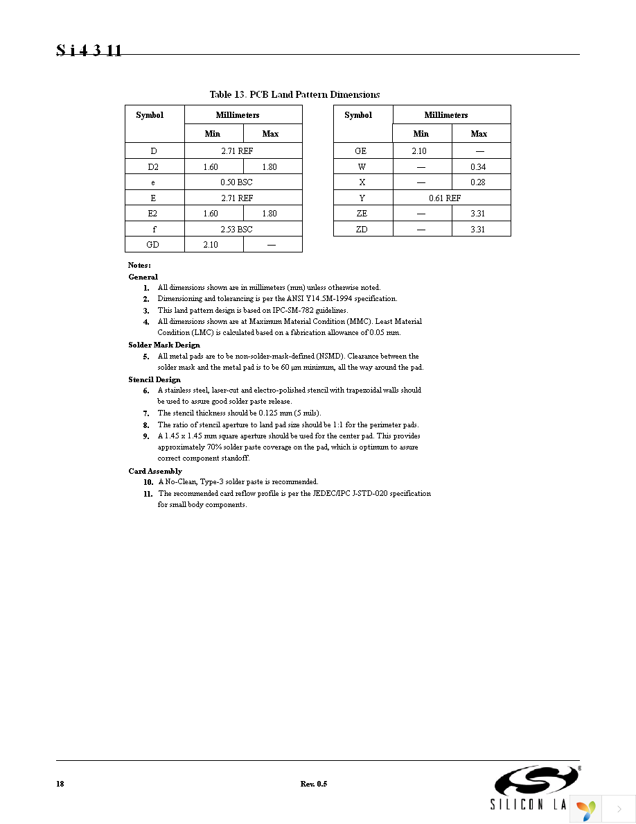 SI4311-B10-GM Page 18