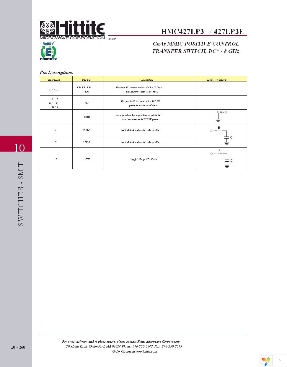 HMC427LP3E Page 7