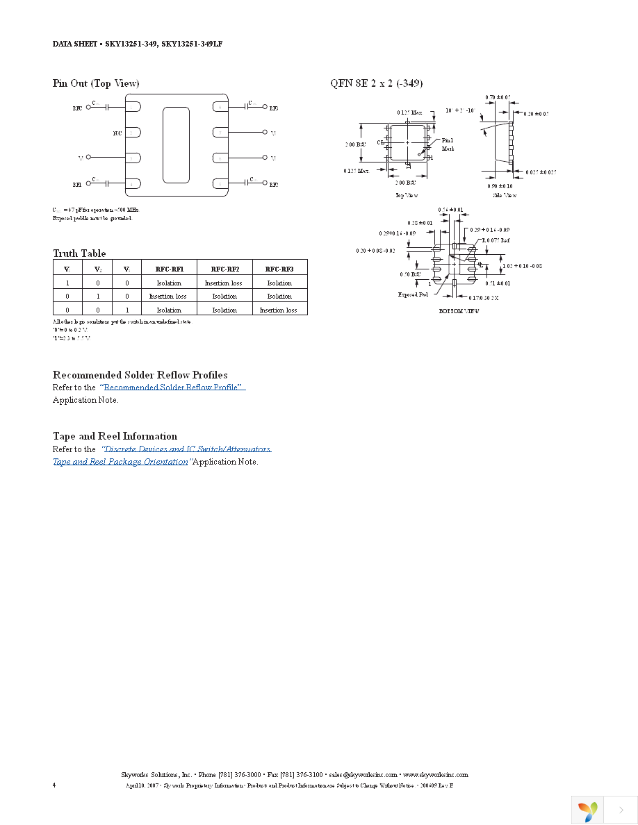 SKY13251-349LF Page 4