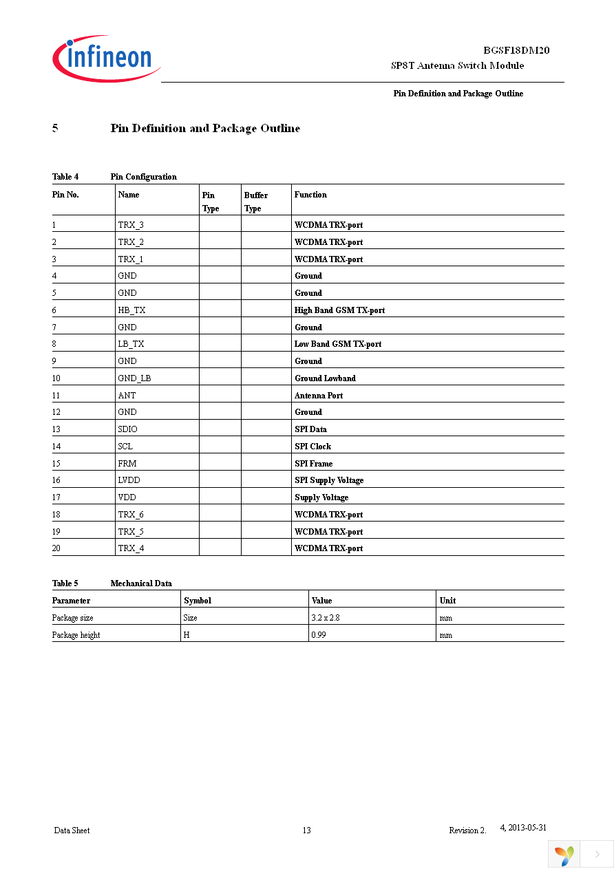 BGSF18DM20E6727XUMA1 Page 13