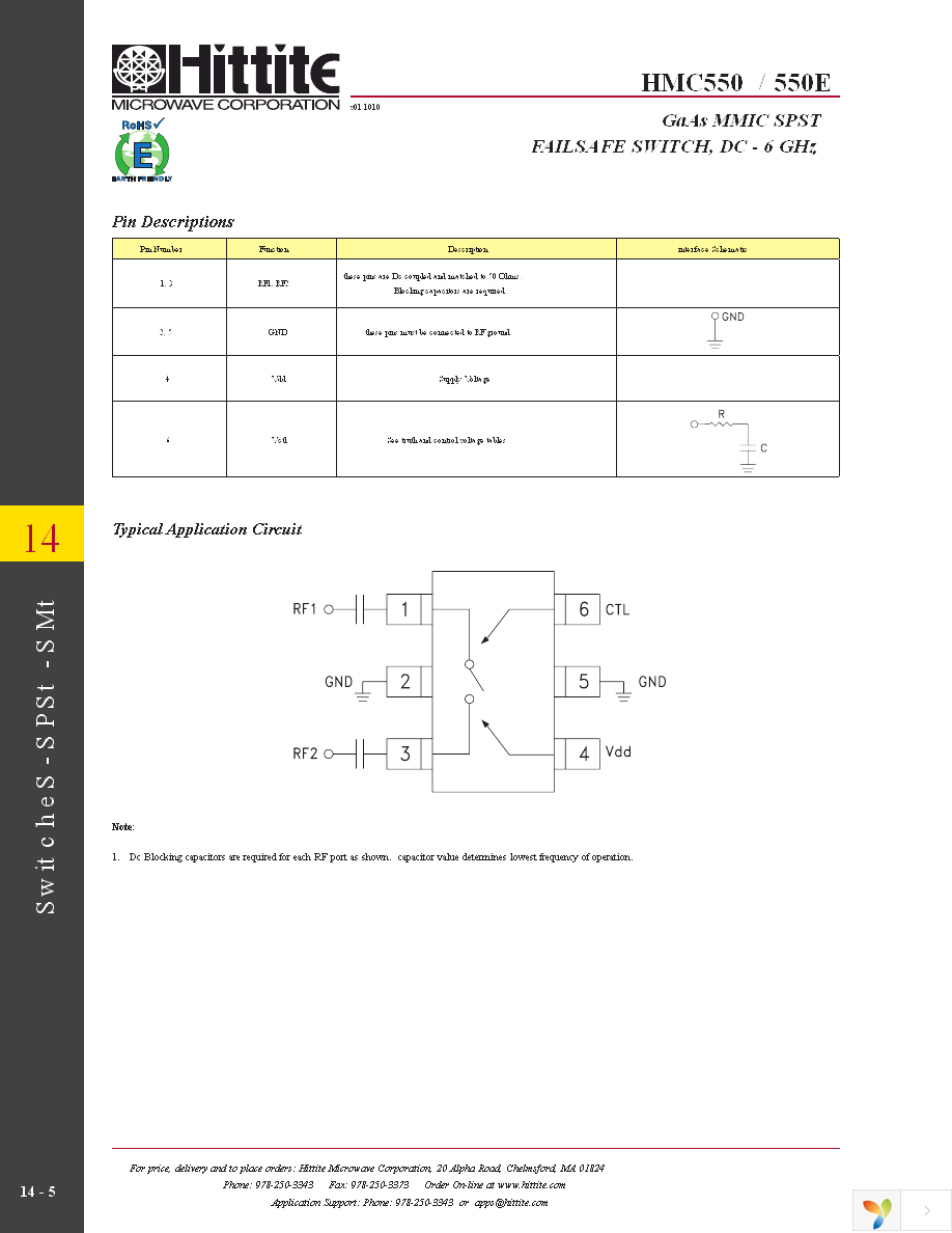 HMC550ETR Page 7