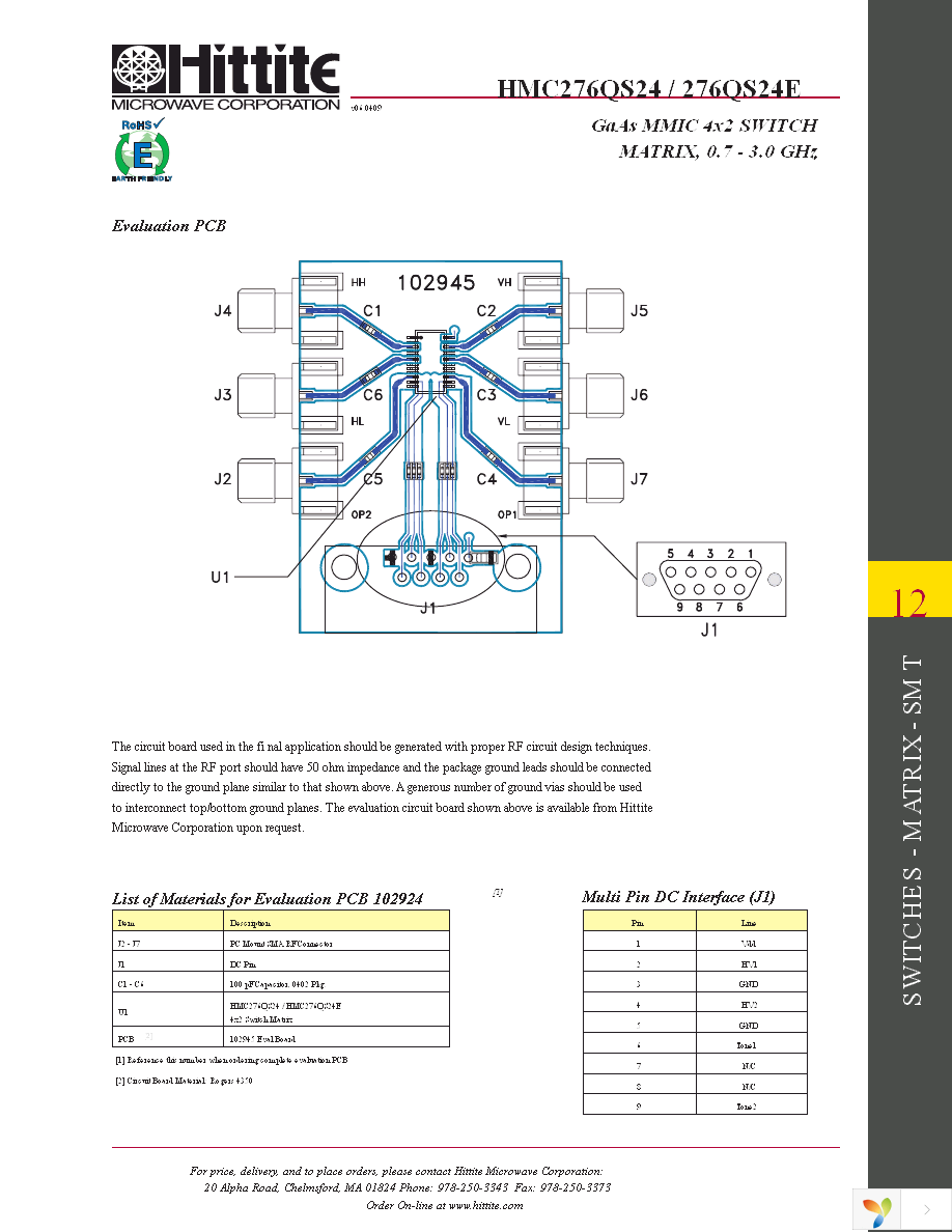 HMC276QS24E Page 10