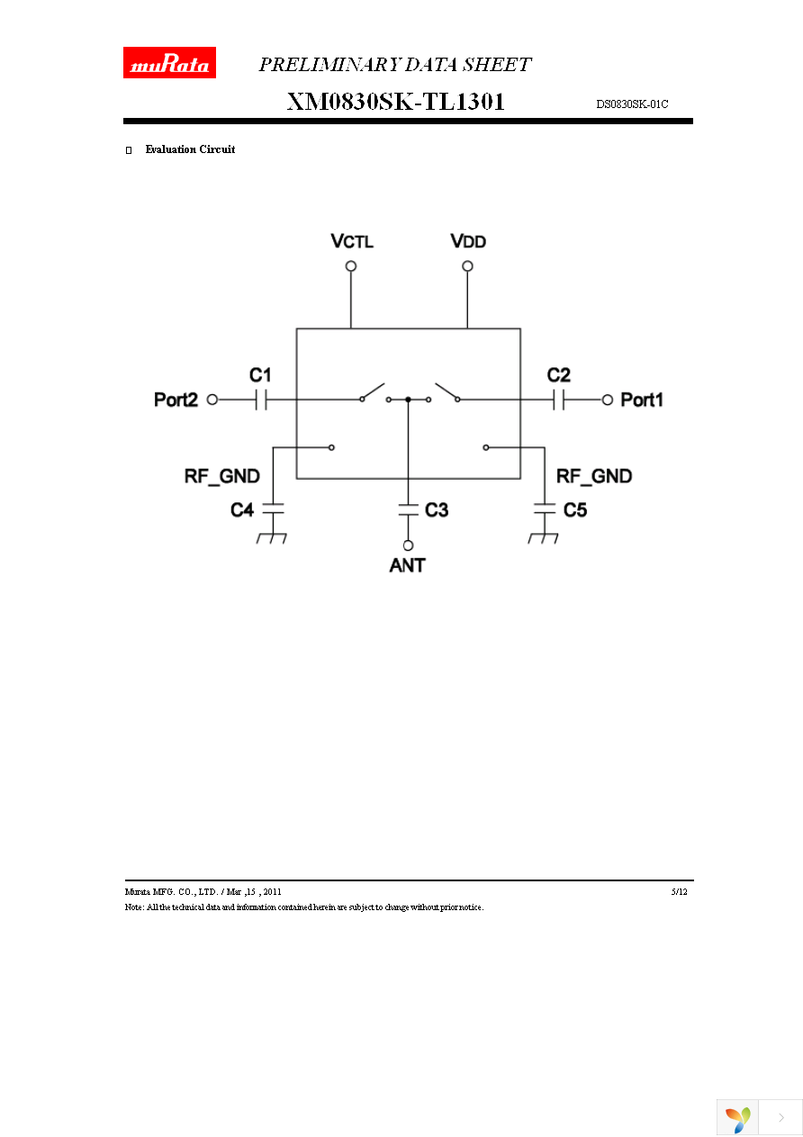 XM0830SK-TL1301 Page 5