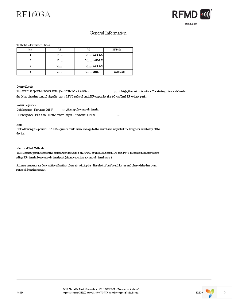 RF1603ASQ Page 6